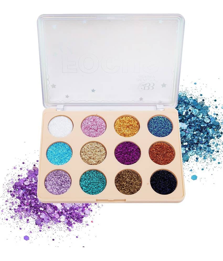 Beauty Berry Focus Your Attitude Glitter Collection Eyeshadow Palette (Multi-01)