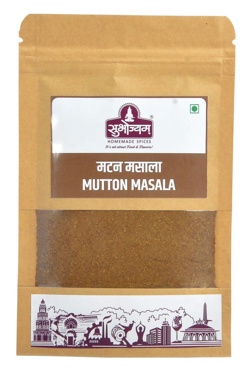 Subhojyam Mutton Masala (50g) | Rich Aromatic Meat Spice Blend | Curries, Biryanis & Stews