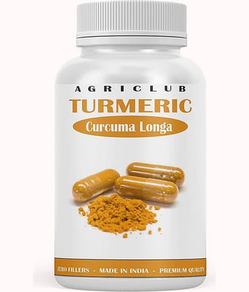 Agri Club Turmeric Curcumin Longa Capsules 60pcs Pack of 1