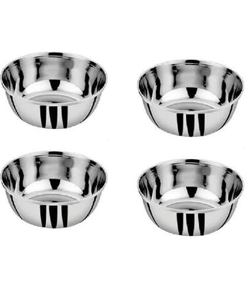 erum - sabzi bowl/katori/ Stainless Steel Serving Bowl 200 mL ( Set of 4 )
