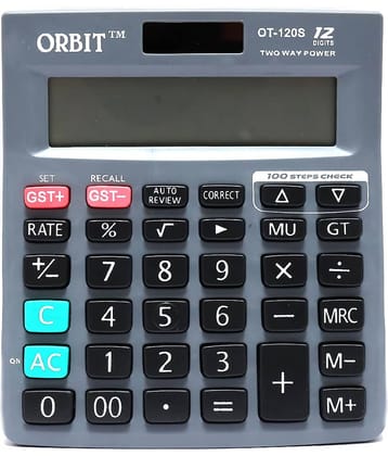 ORBIT CK 12 Digits Basic Calculator