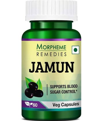 Morpheme Remedies Jamun 500 mg - 60 Veg Capsules