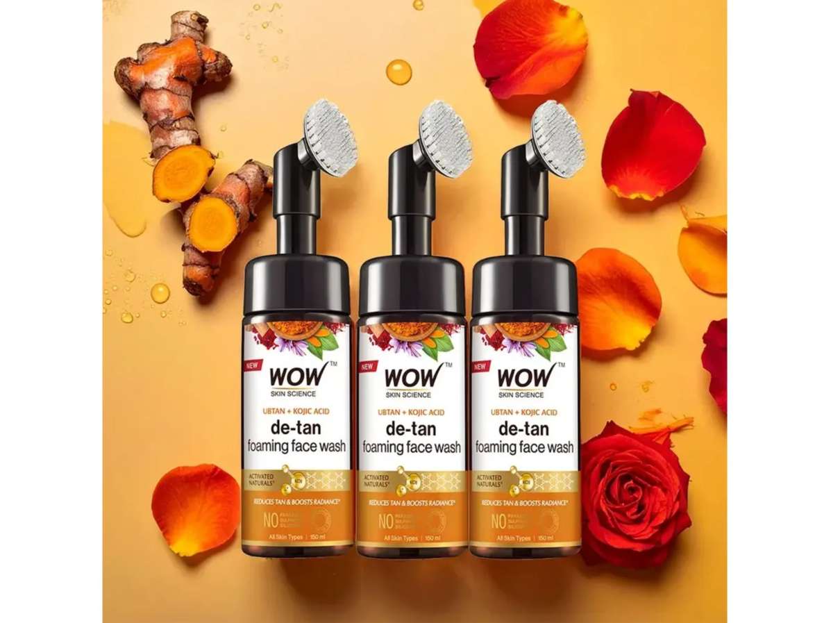 WOW Skin Science Ubtan Foaming Face Wash - 100ml ( Pack of 3 )