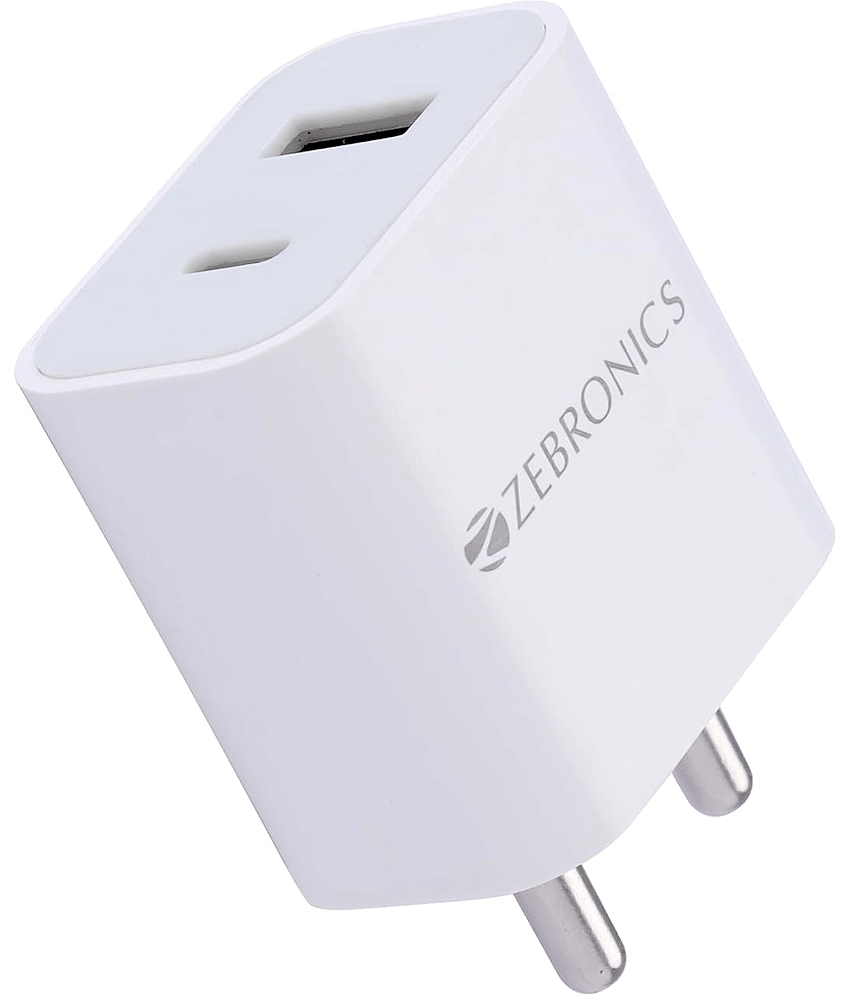 Zebronics No Cable 3.1A Wall Charger