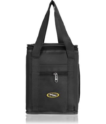 Ozel Bag Black Polyester Lunch Bag Pack of 1