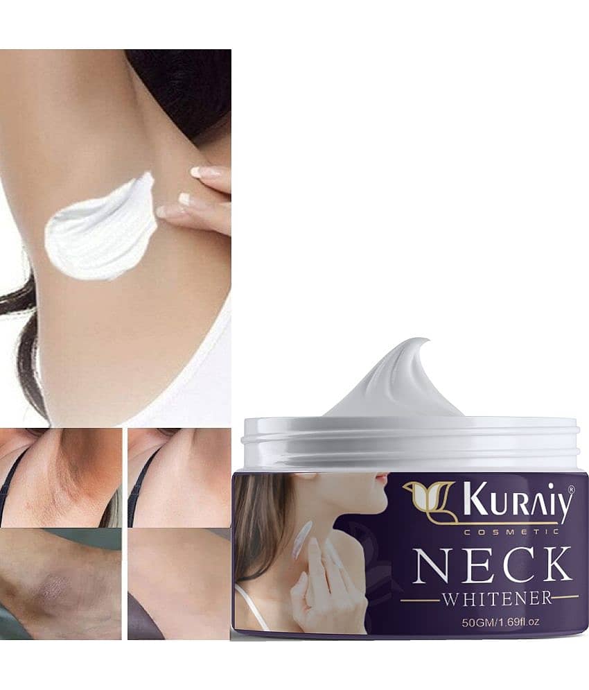 KURAIY Neck Back Whitening Cream For Lightening & Brightening All Skin types (50 g) pack of-1