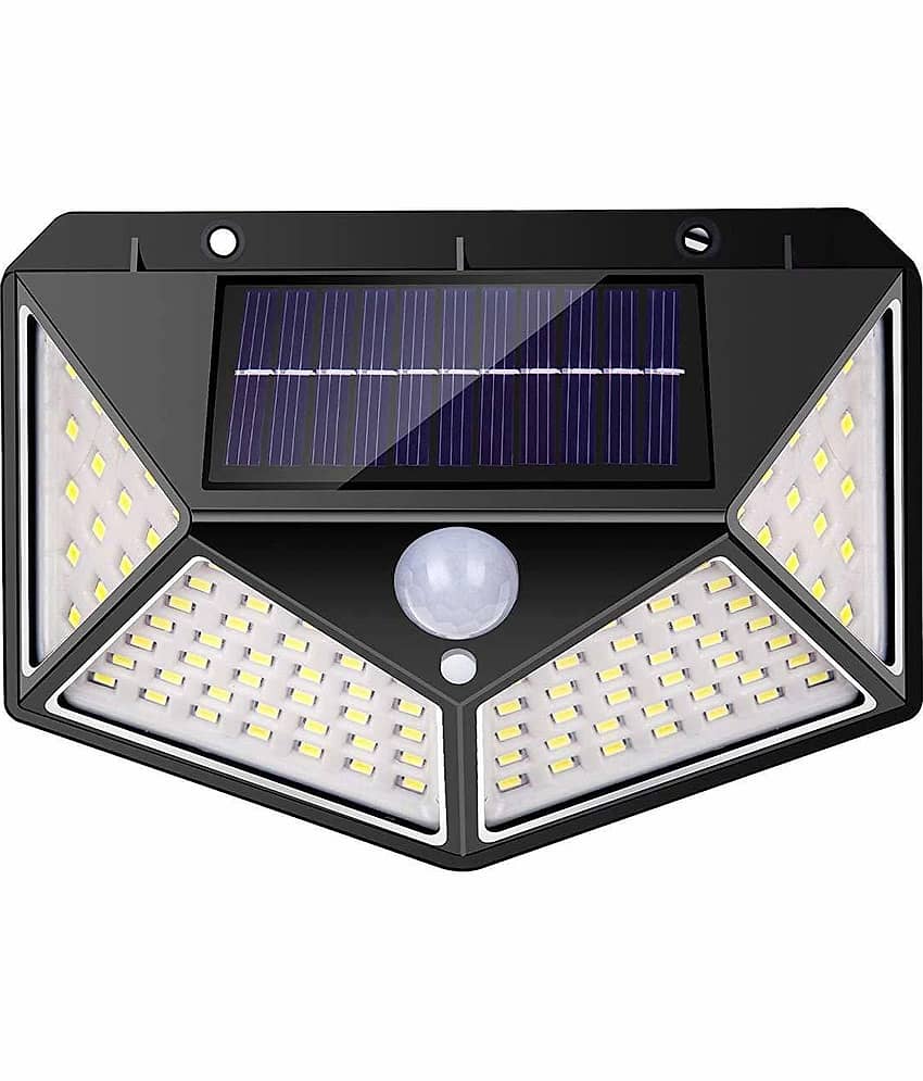 ZESTRUM 9W Solar Outdoor Wall Light ( Pack of 1 )