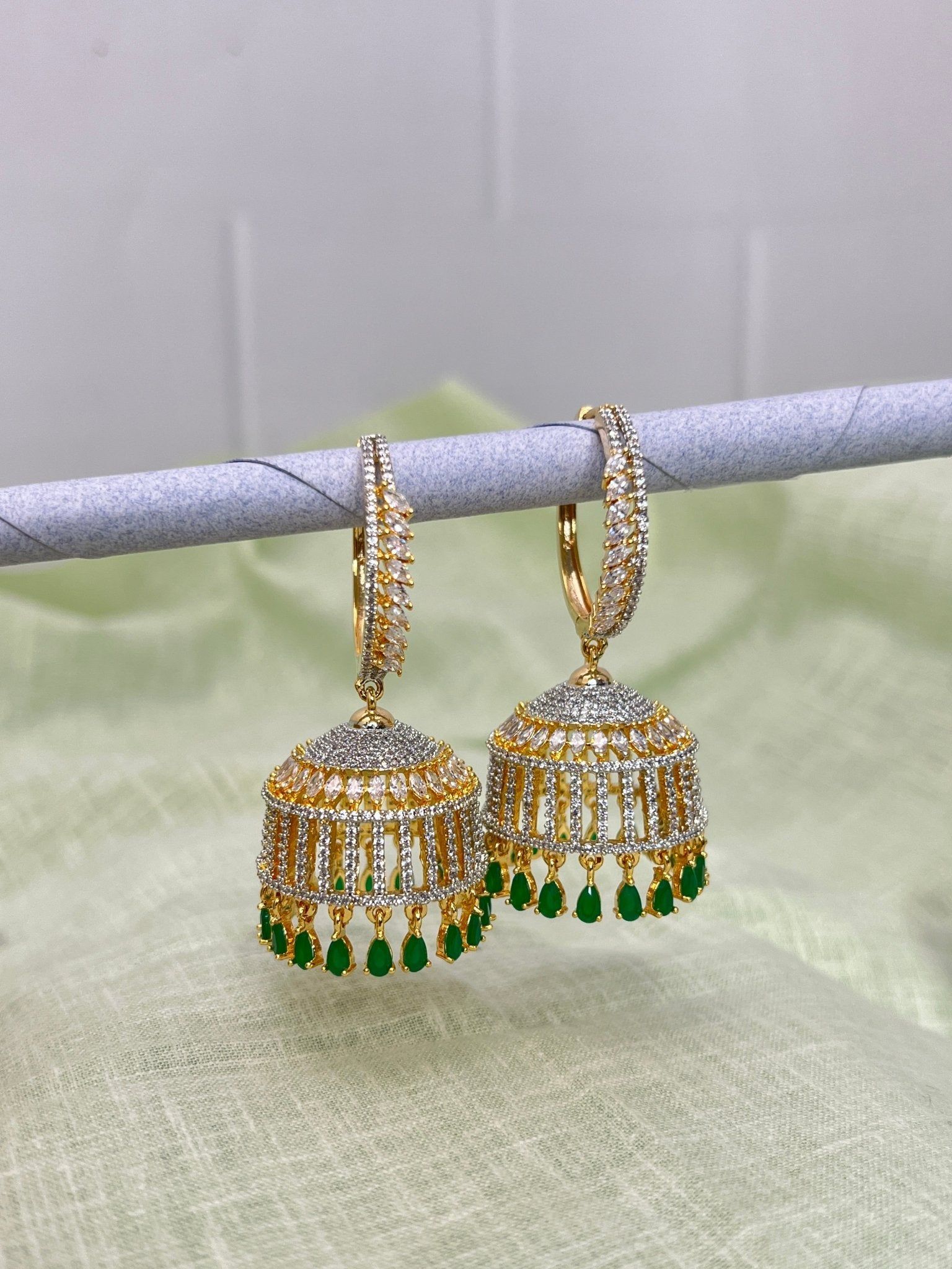 Stone Jhumka 0080