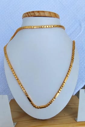 Exquisite 1 Gram Gold Bottu Chain Exquisite 1 Gram Gold Bottu Chain