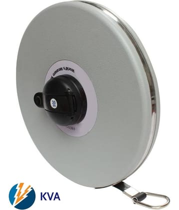 KVA-tools hardware Manual Measuring Tape (Measuring Distances Up to 30 Meters)