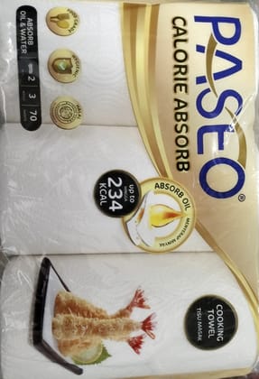 Paseo Calorie absorb Cooking Towel 234 Kcal 