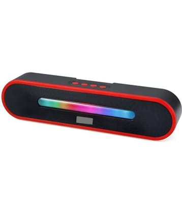 VEhop with RGB Light 16 W Bluetooth Speaker Bluetooth v5.0 with USB,SD card Slot,Aux Playback Time 10 hrs Black
