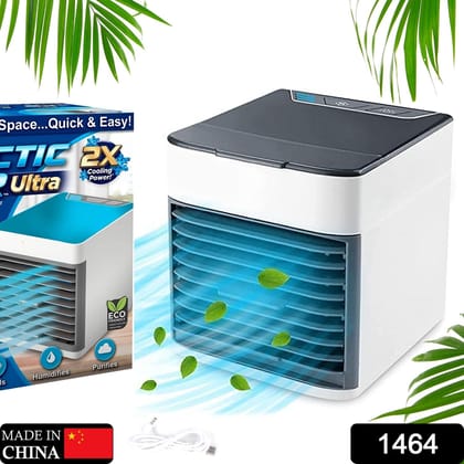 Mini Portable Air Cooler with LED Light & Water Fill