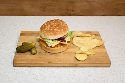 Spicy Paneer Burger