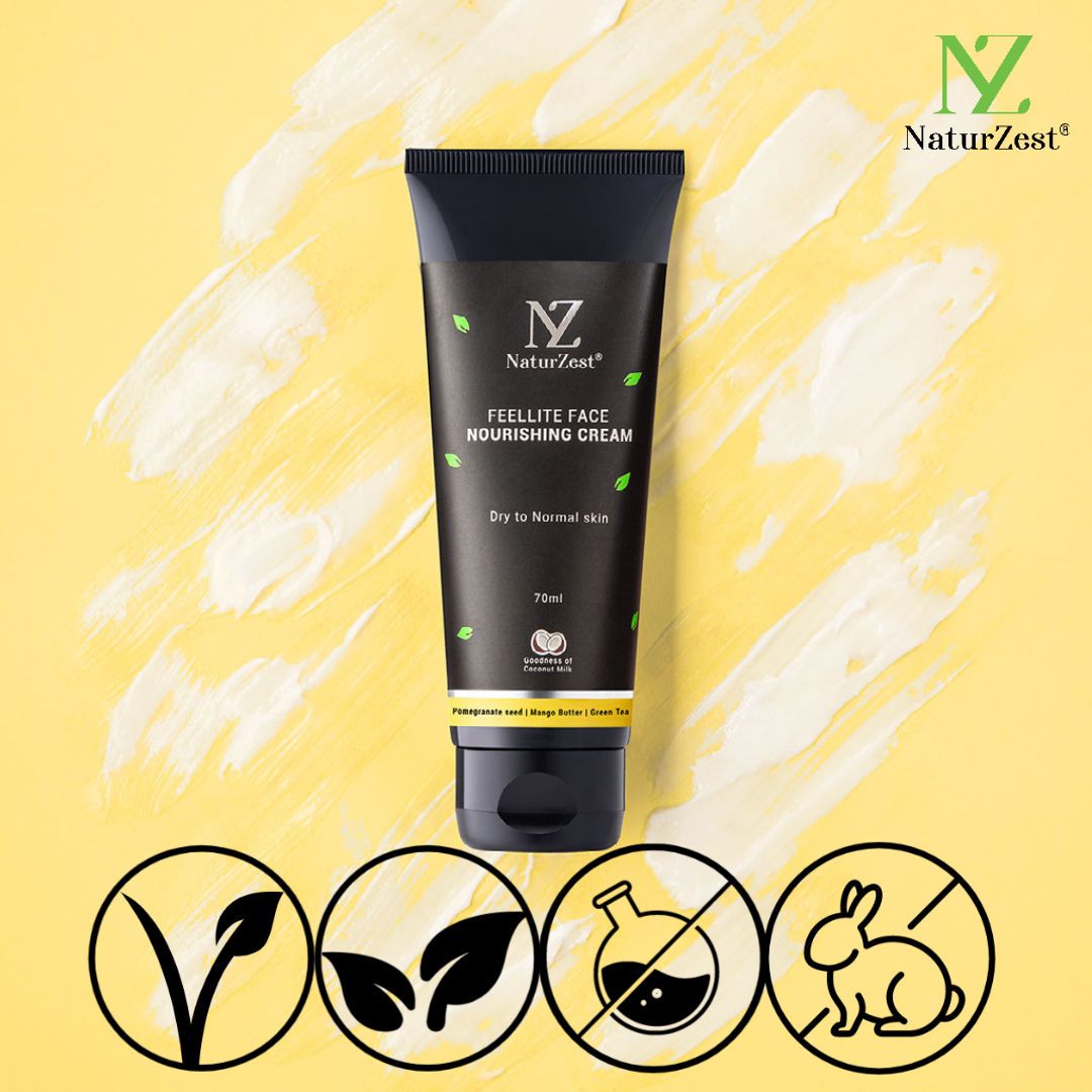 NaturZest Feellite Face Nourishing Cream, 70 gm