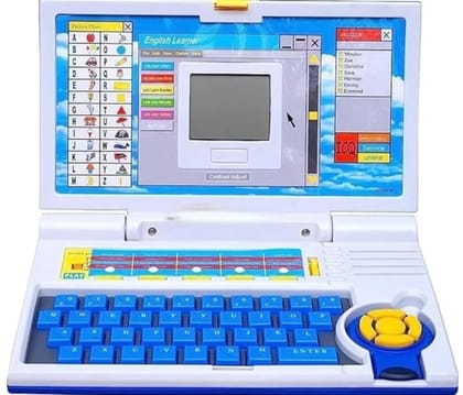 English Learner Kids Laptop with Mouse Control, 20 Activities for Learn & Play for 3+ Year Old (Laptop with Mouse)