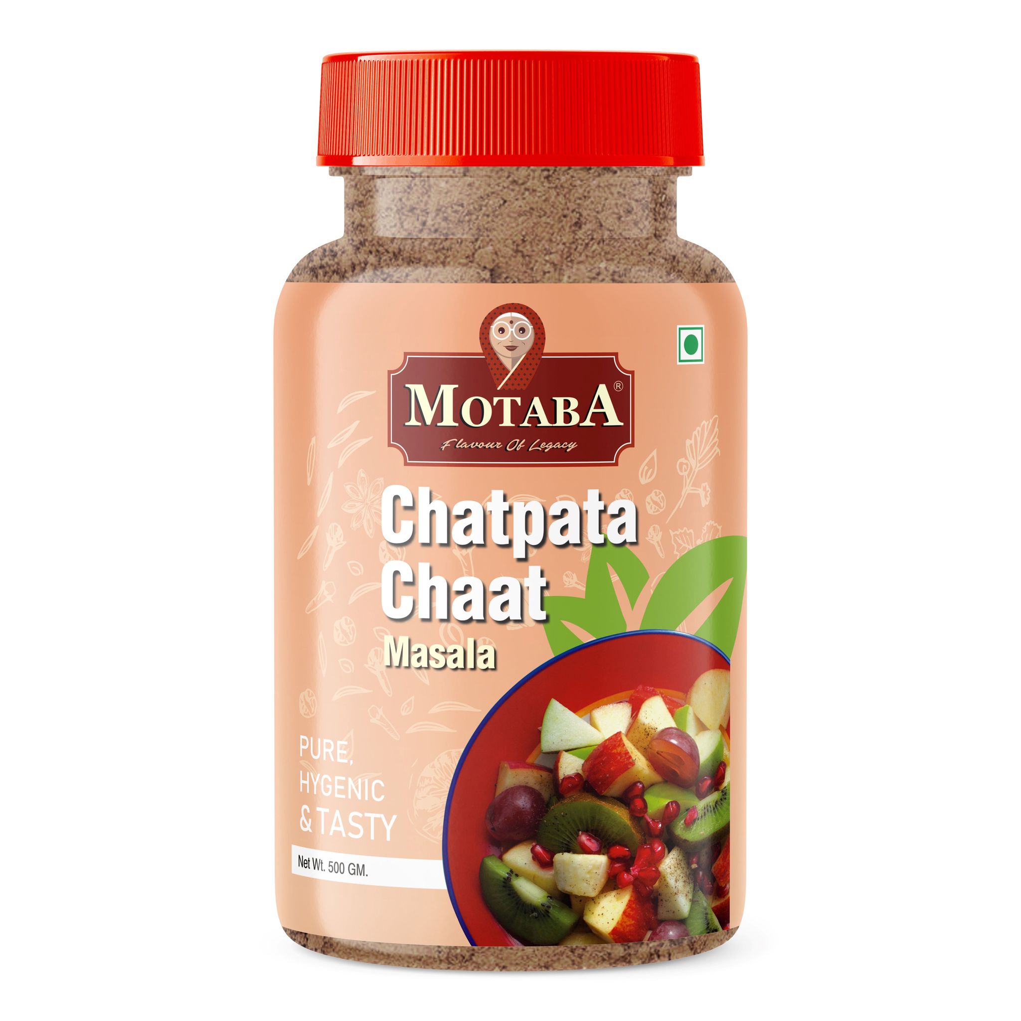MOTABA Chatpata Chat Masala, 500 gm Jar