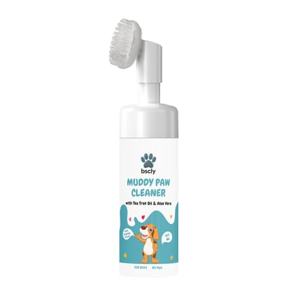 Bscly Paw Cleaner Tea Tree And aloevera Extracts, 160 ml Bscly Paw Cleaner Tea Tree And aloevera Extracts, 160 ml