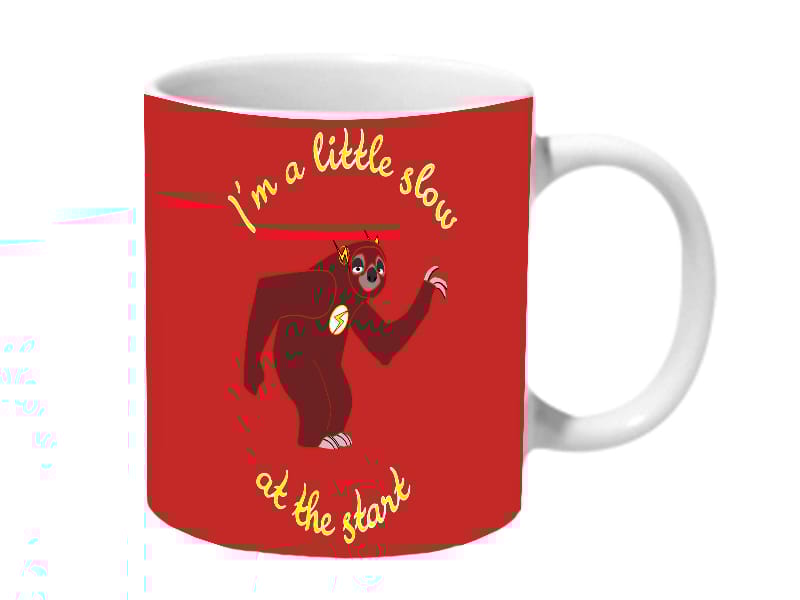 Multicolor Flash Zootopia Im Alittle Slow At The Start Ceramic Mug