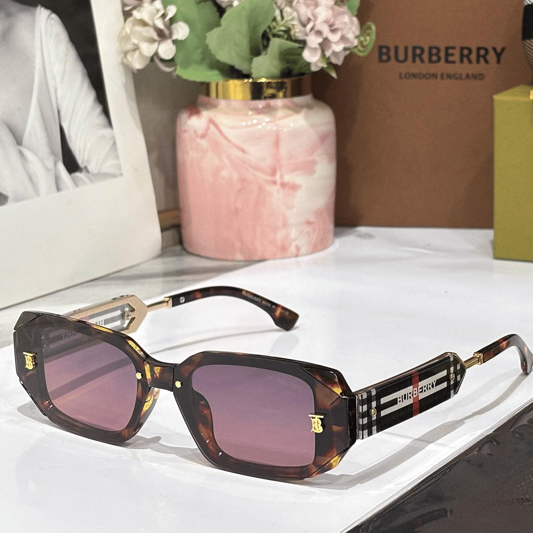 BB Luxe Women 8311 Wayfarers-Pink-Brown-Leopard