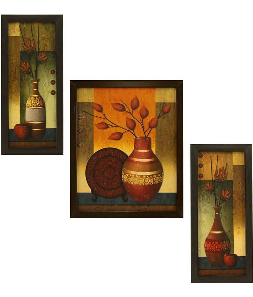 Indianara Synthetic Painting With Frame