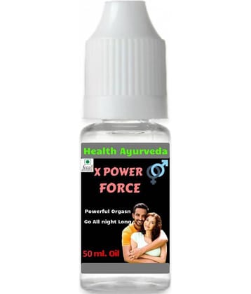 Health Ayurveda X Power Force Stamina Power Oil 50 ml Pack Of 1