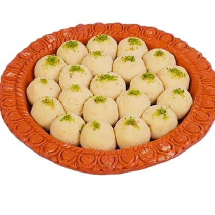 BANGLARMISTI Kanchagolla Sandesh | Traditional Bengali Sweets Made with Pure Chena, Light, Soft & Sweet, 15pcs Pack