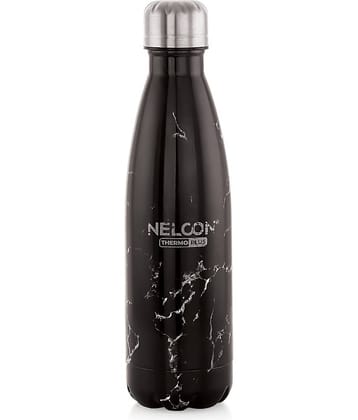Nelcon COLA BLISS 750ML Black Steel Flask ( 750 ml )