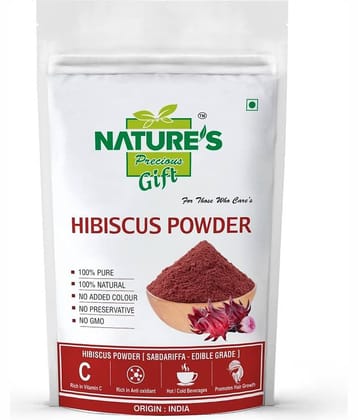 Nature's Gift Hibiscus Powder (Edible) 400 gm Vitamins Powder