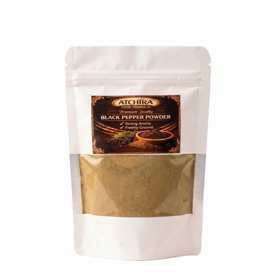 Black Pepper Powder - 100 gm - 100 gm - One sealed pouch