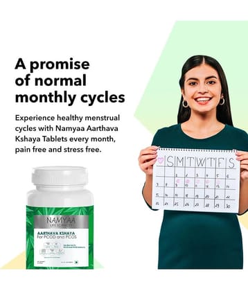 Namyaa Aarthava Kshaya- For Pcod And Pcos Tablet 60 Gm Pack of 1