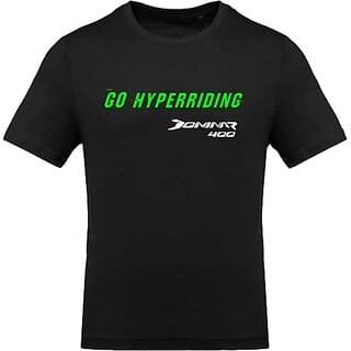 FastB Men Typography Round Neck Black T-Shirt