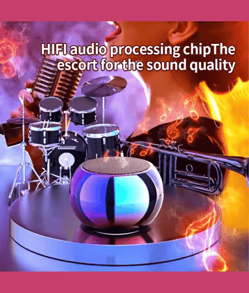 HUG PUPPY MINI SPEAKER 5 W Bluetooth Speaker Bluetooth v5.0 with Call function Playback Time 5 hrs Metal