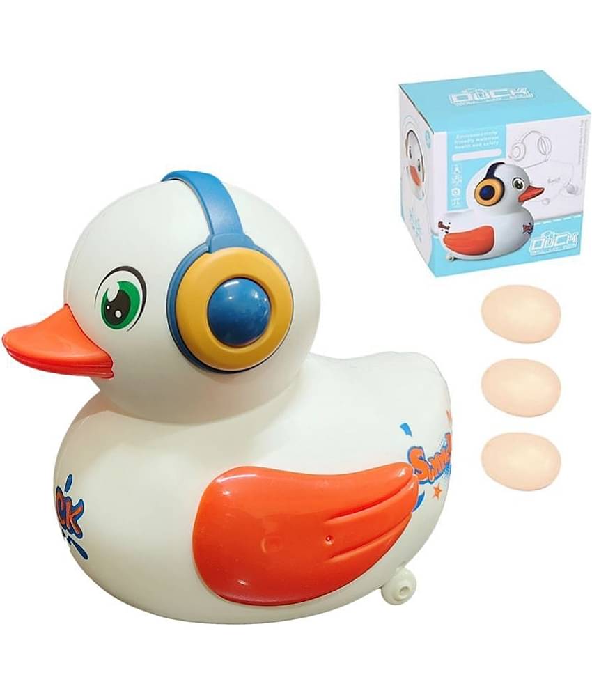 RAINBOW RIDERS Musical Duck: Lay Eggs, Lights, & Sound for Kids! Ideal for Boys & Girls, 3+ Years
