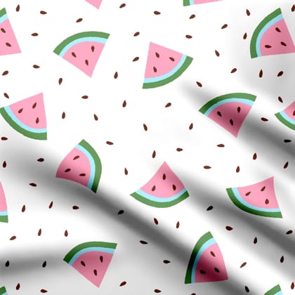 Watermelon print-Organza