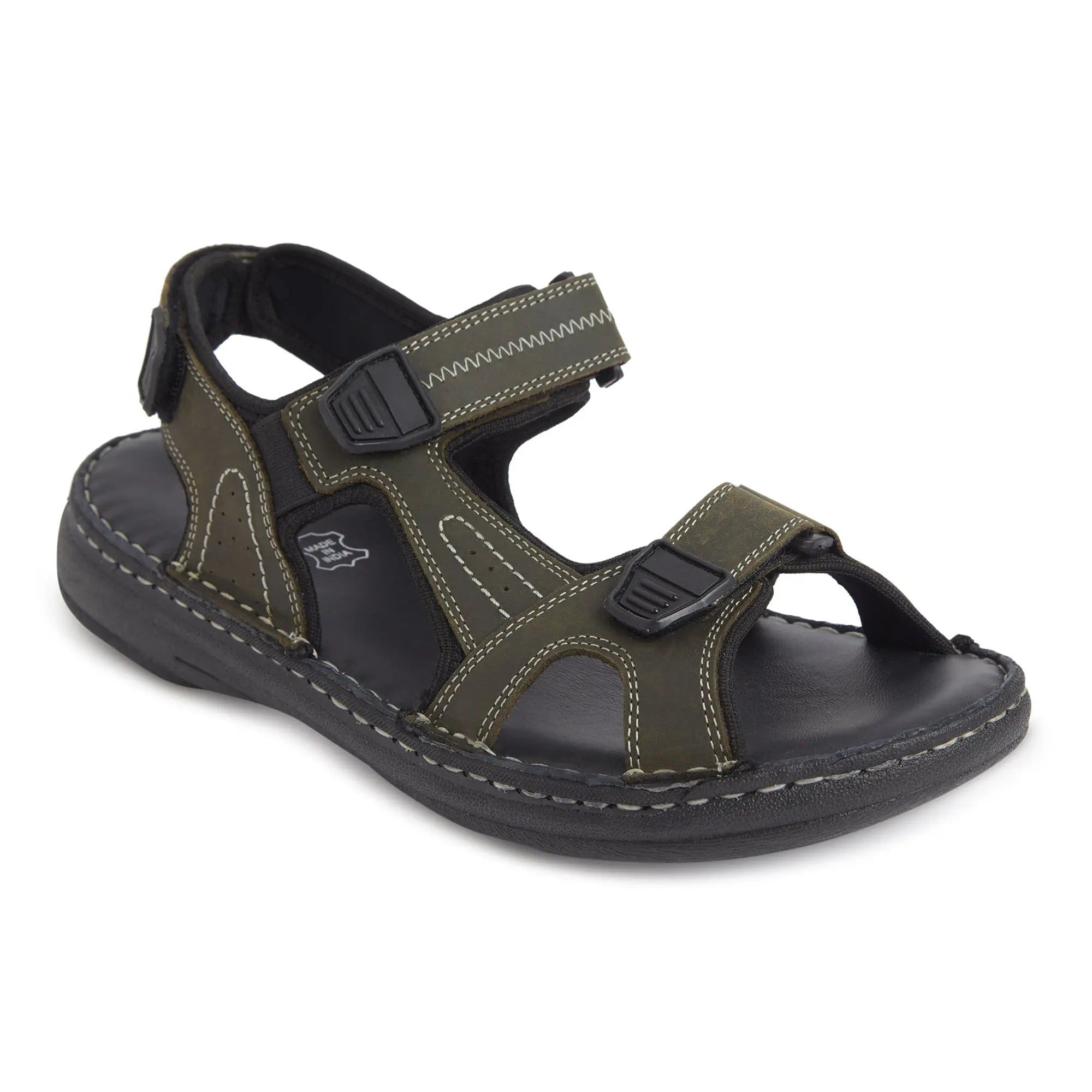 Spring Field ES-04 Men Green Sandals-40/6