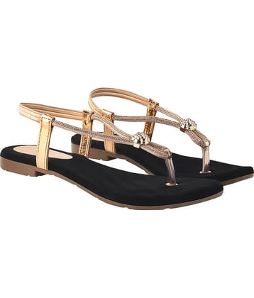 Shoetopia Rose Gold Women's Flats