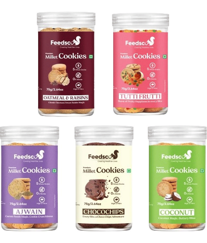 Feedsco Mix Cookies 75 g Pack of 5