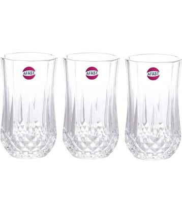 Afast Water/Juice  Glasses Set,  350 ML - (Pack Of 3)