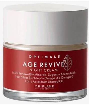 OPTIMALS Age Revive Night Cream - Night Cream for Normal Skin 50 ml ( Pack of 1 )