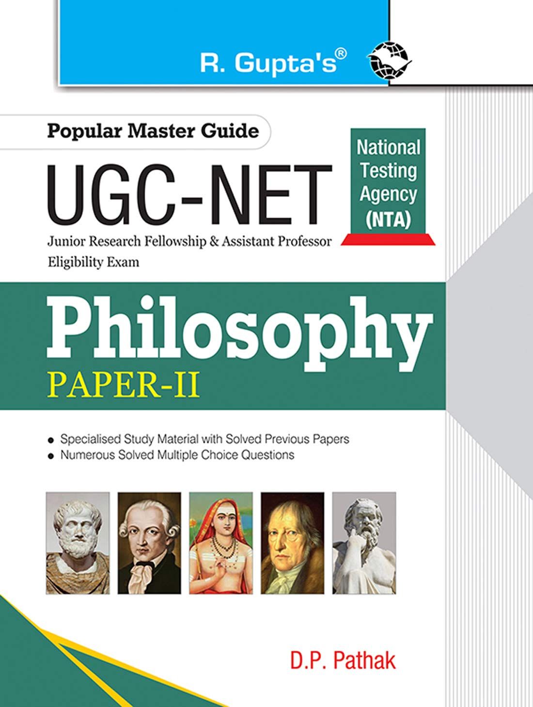 NTA-UGC-NET/JRF (Paper-II) Philosophy Exam Guide [Paperback] [Dec 16, 2024] Divya Prakash Pathak and RPH Editorial Board