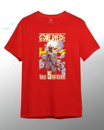 Monkey D Luffy - THE 5th GEAR.-Small / Red