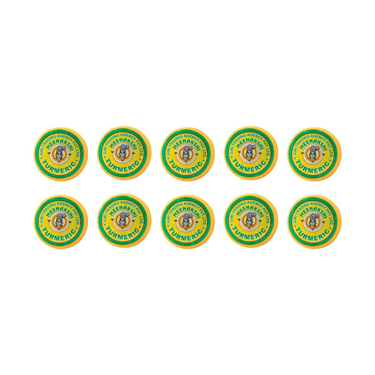 Giri Turmeric Powder Tin | Pack of 10 | Haldi Powder | Manjal Thool for Pooja