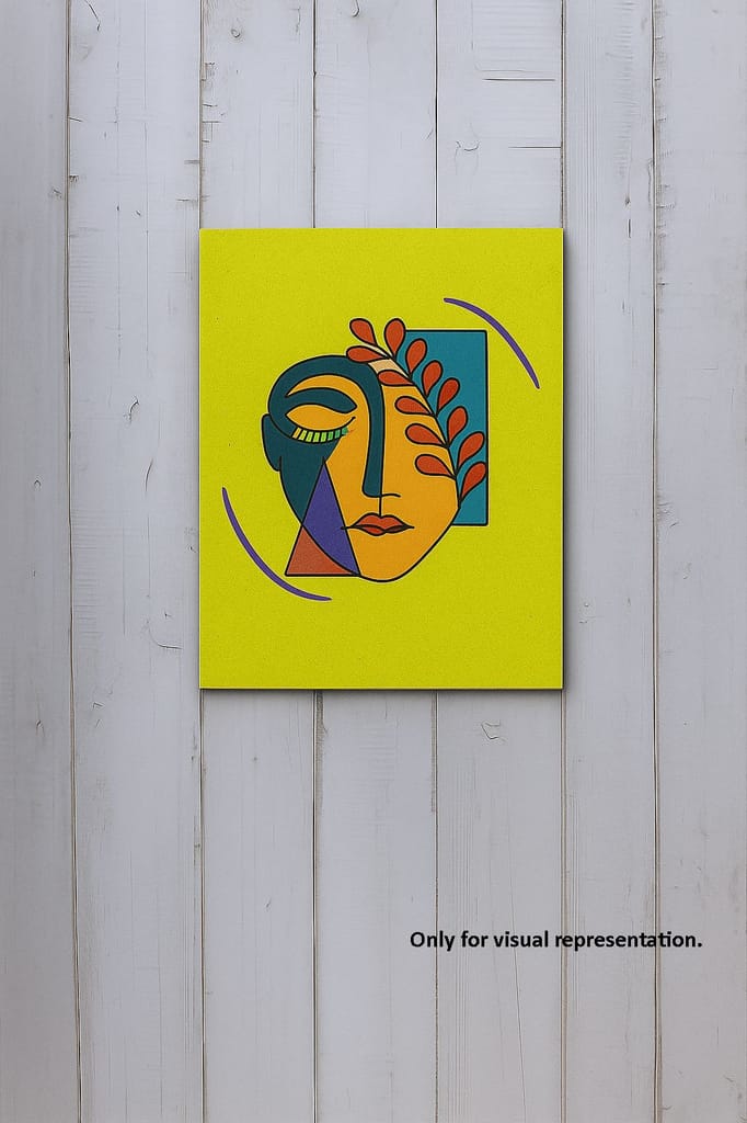 Dbeautify's DIY MDF Wall Art Panel for Painting