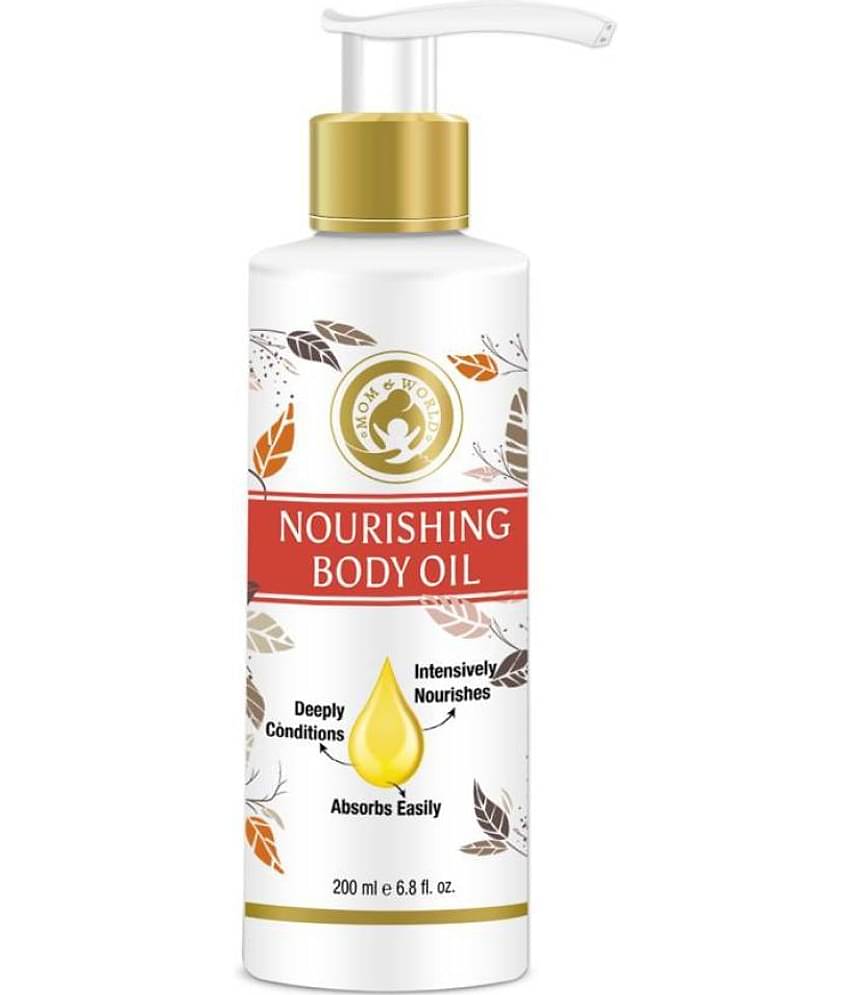 Mom & World - Nourishment Oil For Normal Skin 200 ml ( Pack of 1 )