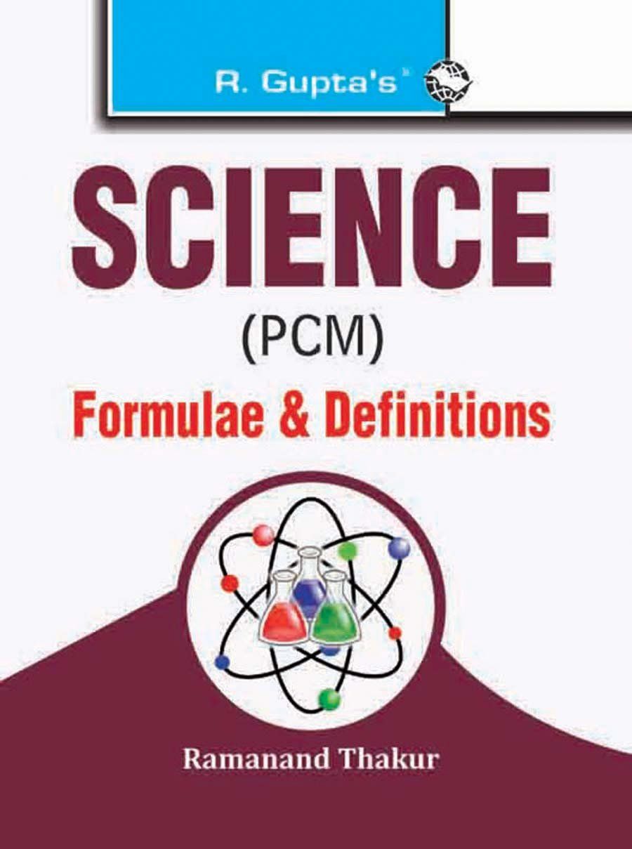 Science (PCM) Formulae & Definitions (Pocket Book) [Paperback] [Jul 05, 2024] Ramanand Thakur