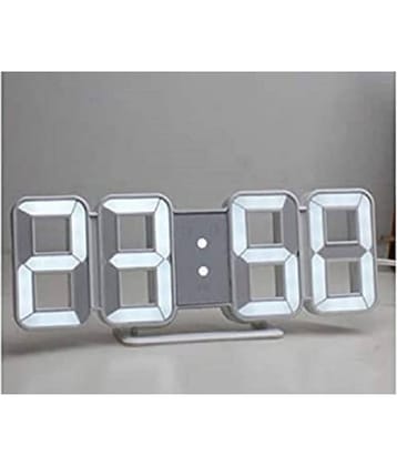 Ramdev Enterprises Digital Plastic Table Clock - Pack of 1