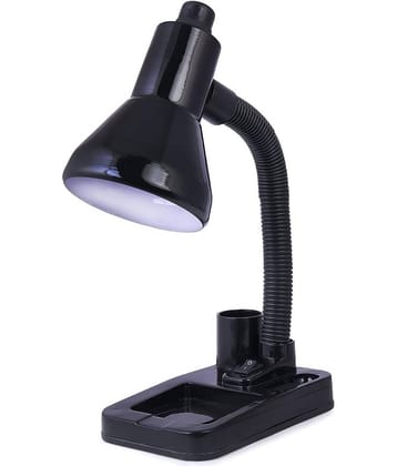 ZESTRUM Black Study Table Lamp ( Pack of 1 )