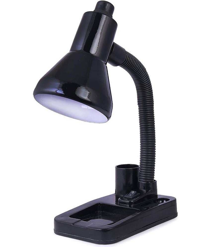 ZESTRUM Black Study Table Lamp ( Pack of 1 )