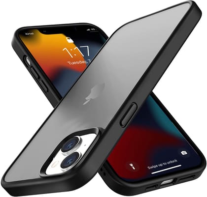 EGOTUDE Ultra Hybrid Matte Frosted Translucent Back Cover Case for iPhone 13 (Frost Black, TPU+Polycarbonate) EGOTUDE Ultra Hybrid Matte Frosted Translucent Back Cover Case for iPhone 13 (Frost Black, TPU+Polycarbonate) - Frost Black EGOTUDE Ultra Hybrid Matte Frosted Translucent Back Cover Case for iPhone 13 (Frost Black, TPU+Polycarbonate) EGOTUDE Ultra Hybrid Matte Frosted Translucent Back Cover Case for iPhone 13 (Frost Black, TPU+Polycarbonate) - Frost Black